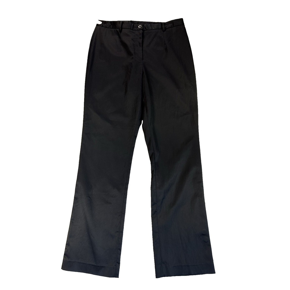Lilly Pulitzer Women's 10 Black Straight Leg Dressy Evening Old Money Trousers‎